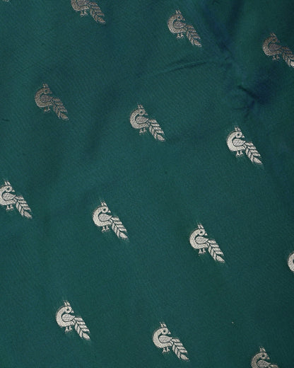 Ferozi Color Silk Saree - Shop Vastram