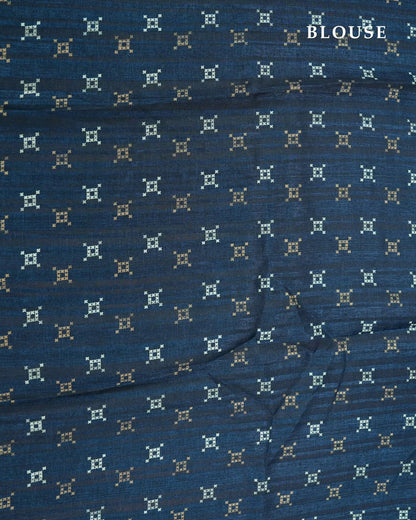 Ferozi Color Silk Saree - Shop Vastram