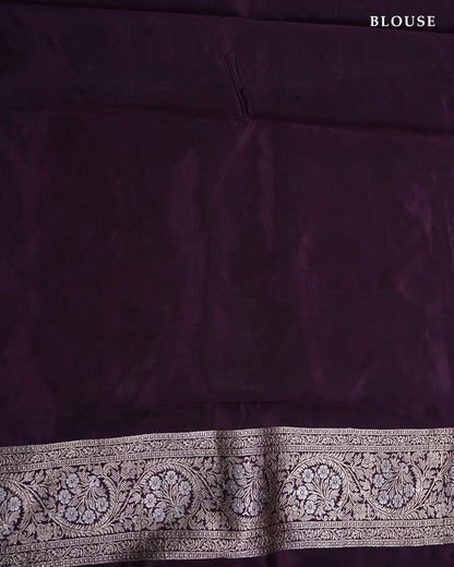 Ferozi Color Silk Saree - Shop Vastram