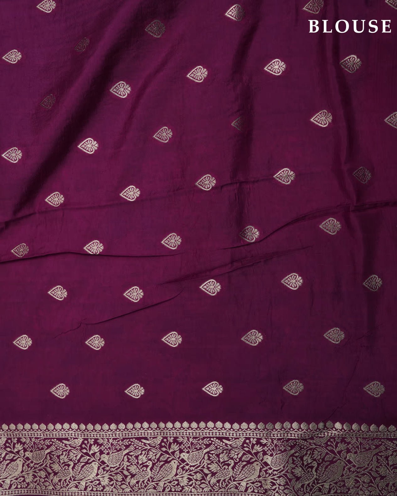 Ferozi Color Silk Saree - Shop Vastram