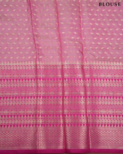Ferozi Color Silk Saree - Shop Vastram