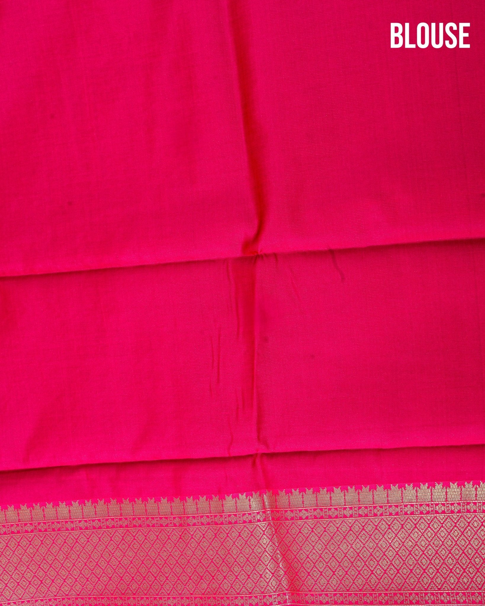 Ferozi Silk Banarsi Saree - Shop Vastram