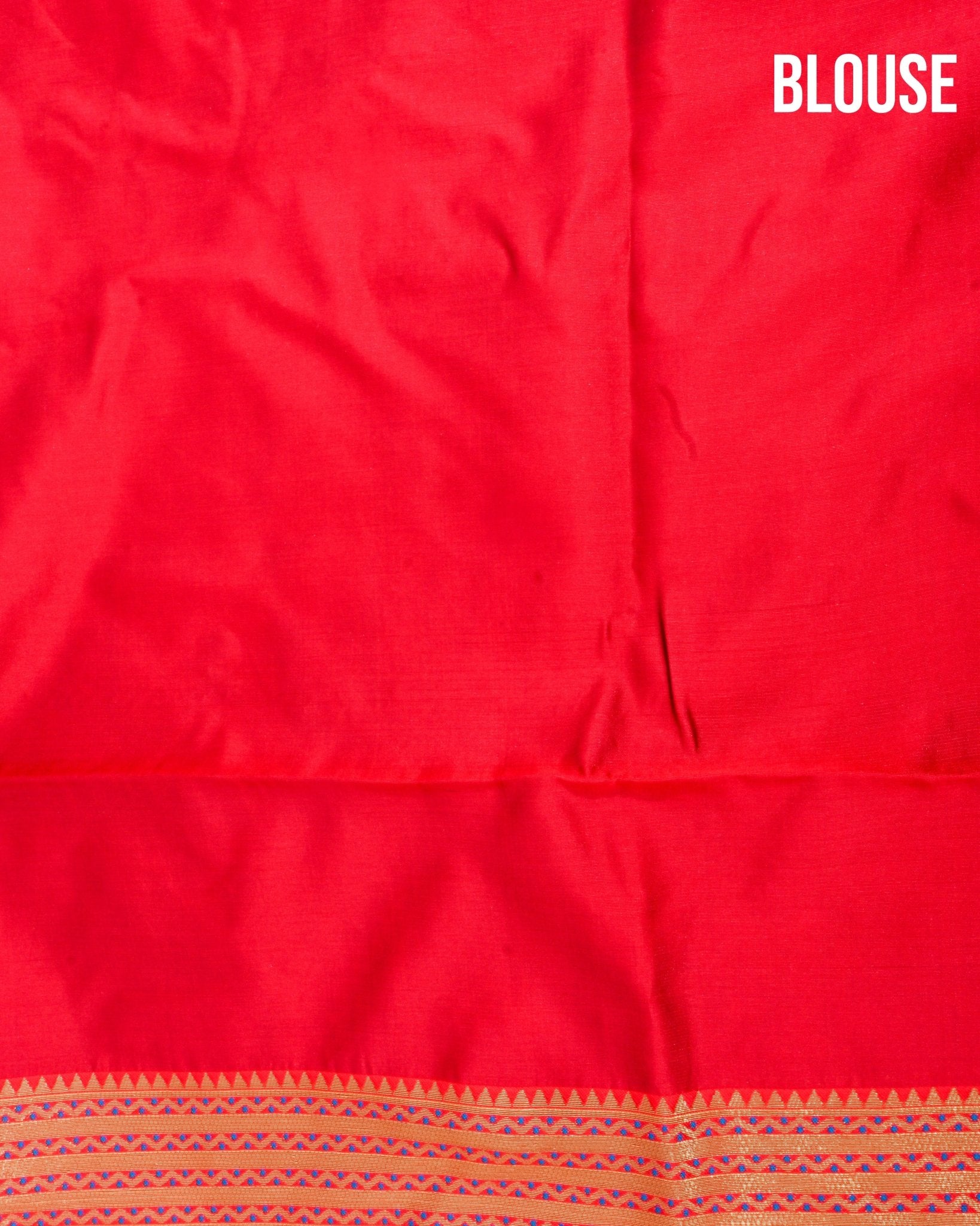 Ferozi Silk Banarsi Saree - Shop Vastram