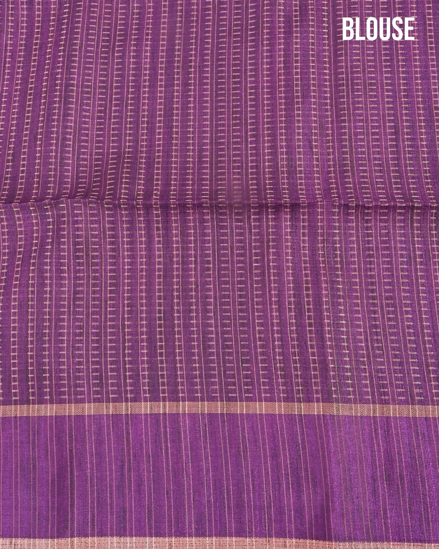 Ferozi Tusser Banarsi Saree - Shop Vastram