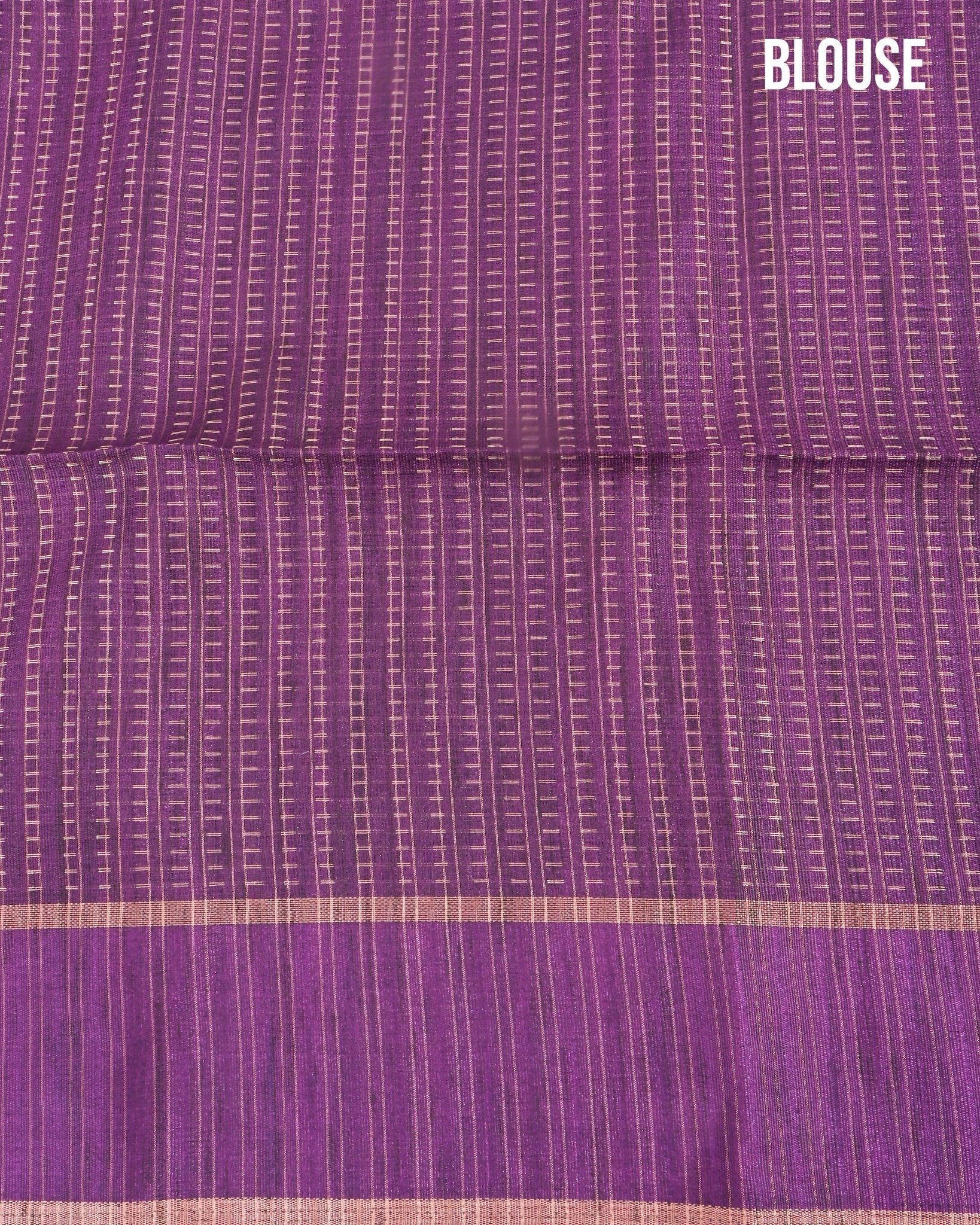 Ferozi Tusser Banarsi Saree - Shop Vastram