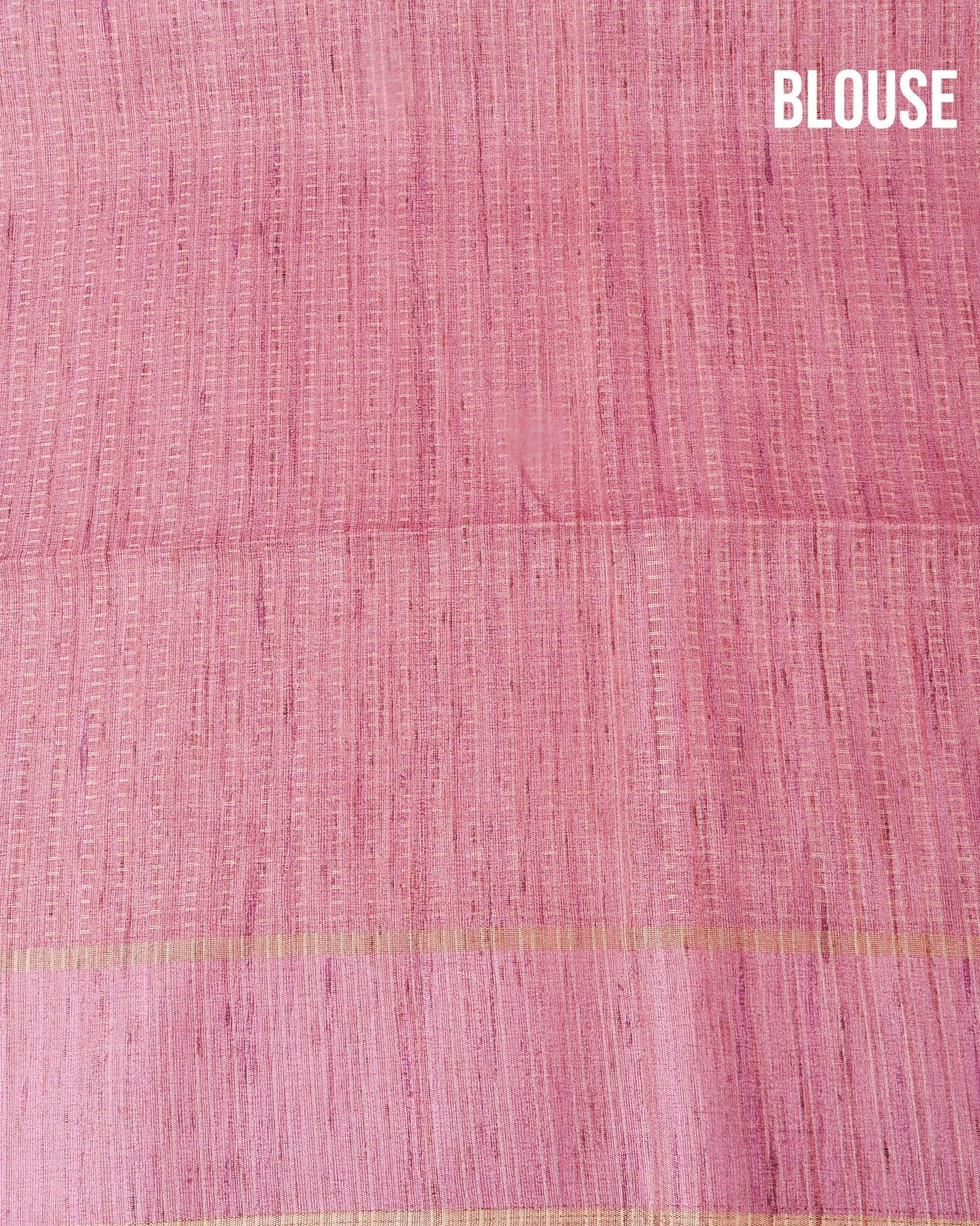 Ferozi Tusser Printed Saree - Shop Vastram