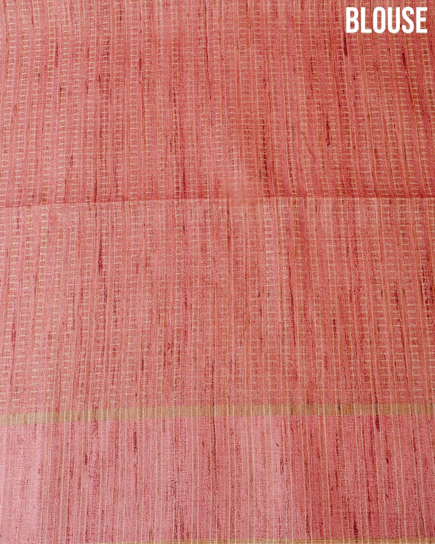 Ferozi Tusser Printed Saree - Shop Vastram