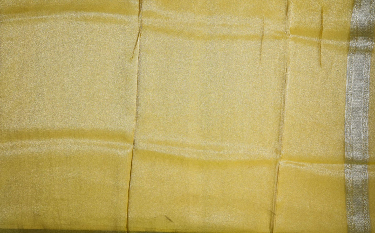 Gold Banarasi Tissue Saree - Shop Vastram