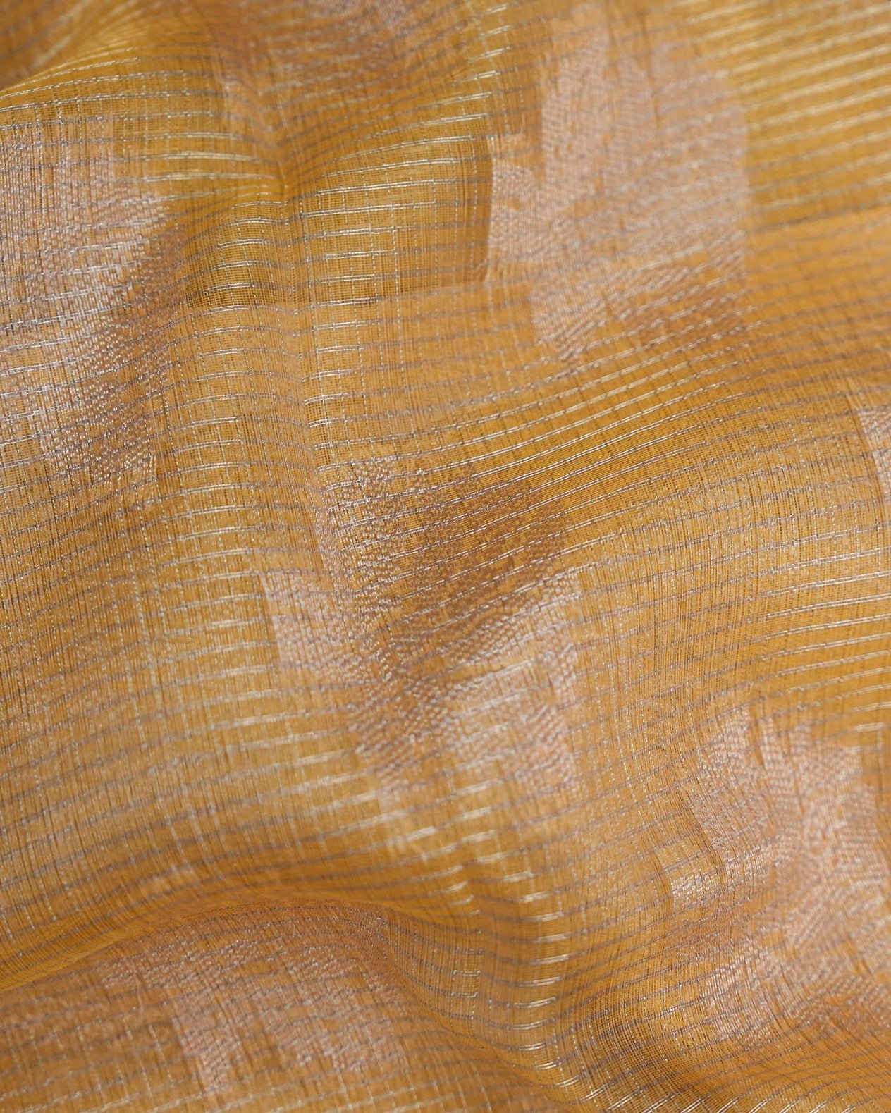 Gold Color Tissue Saree - Shop Vastram