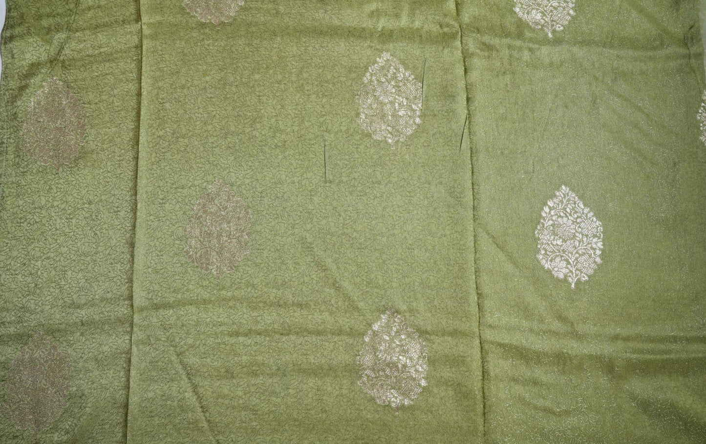 Gold Embroidery Tissue Saree - Shop Vastram