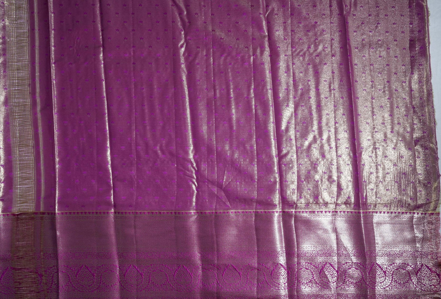 Gold Kanchipuram Saree - Shop Vastram
