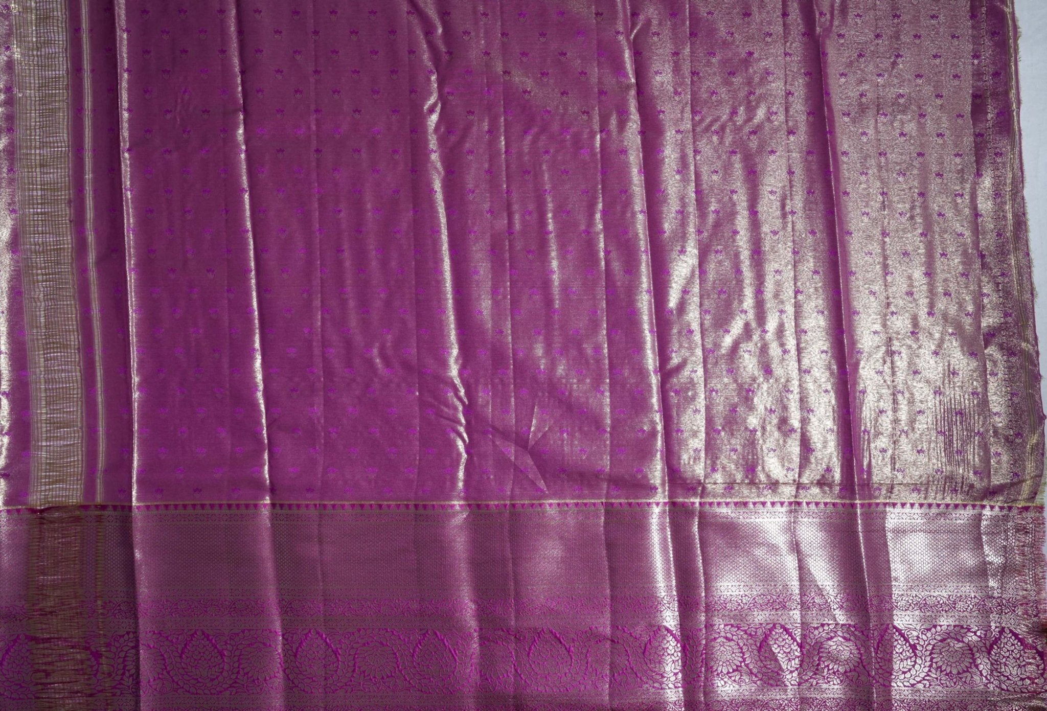 Gold Kanchipuram Saree - Shop Vastram
