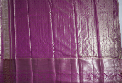 Gold Kanchipuram Saree - Shop Vastram