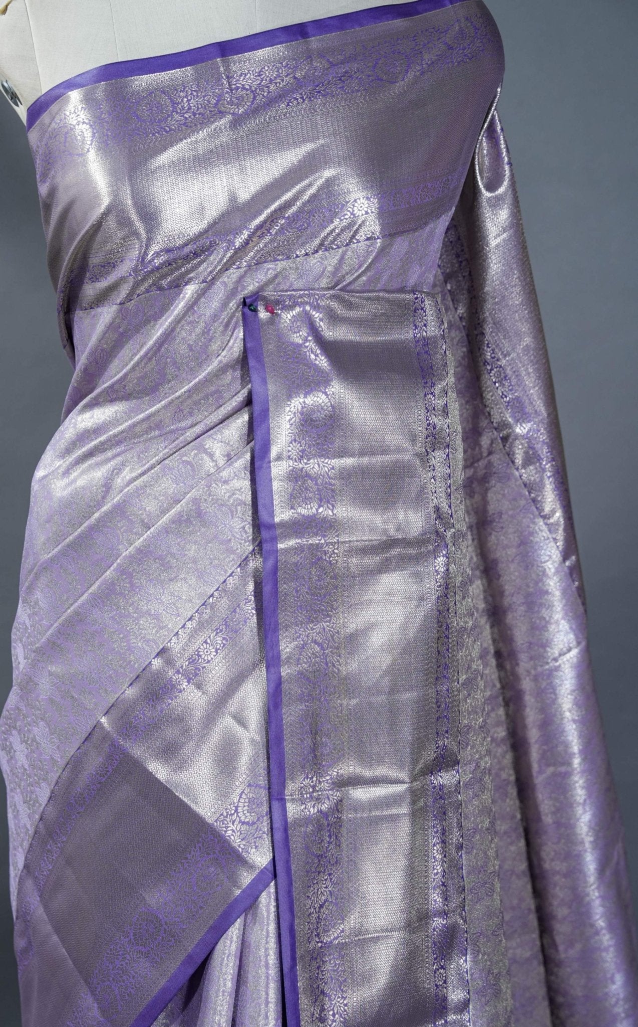Gold Kanchipuram Saree - Shop Vastram