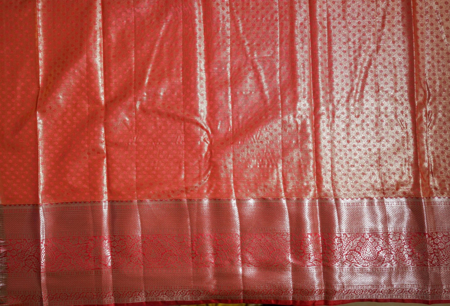 Gold Kanchipuram Saree - Shop Vastram