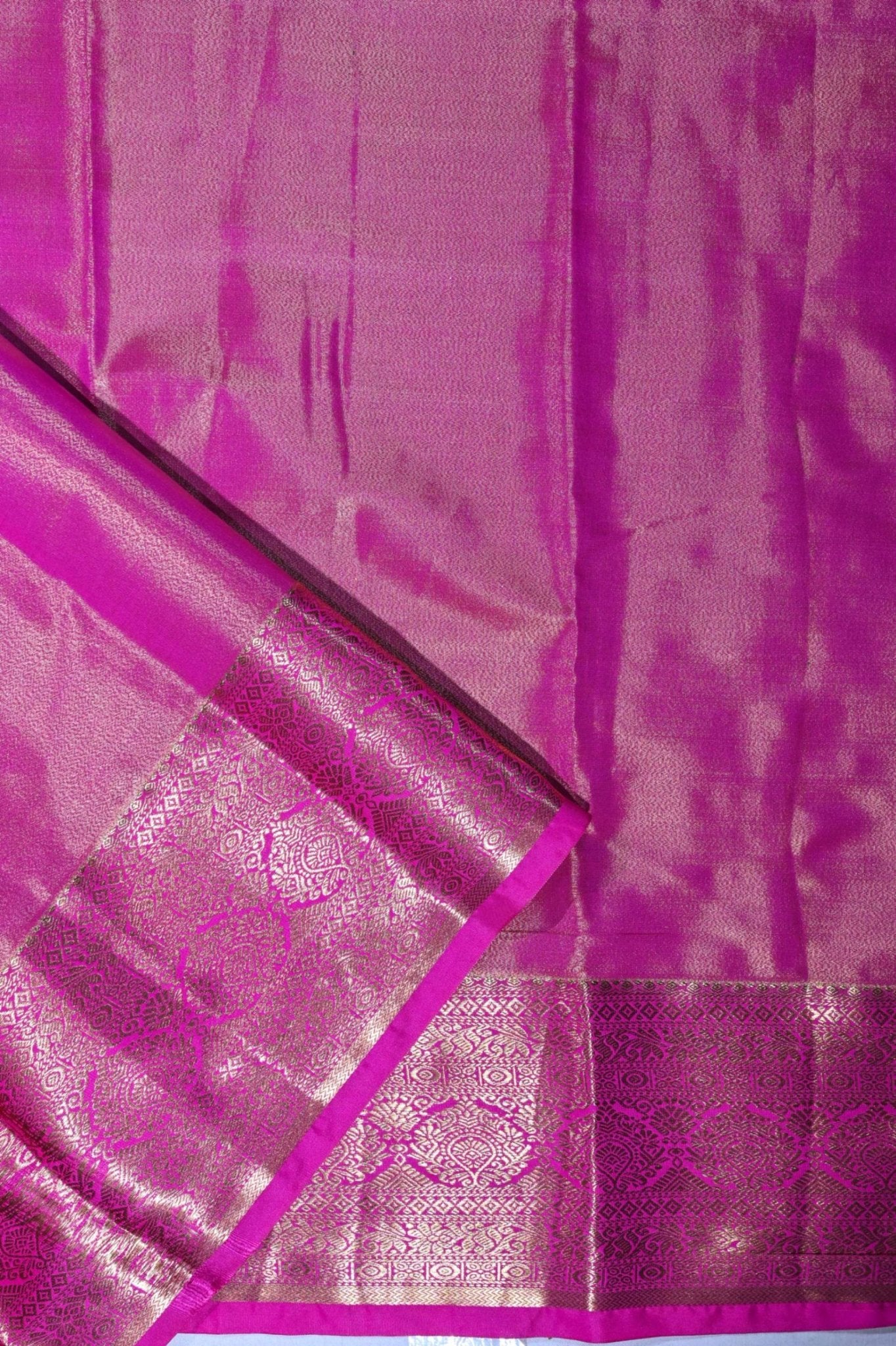 Gold Kanchipuram Saree - Shop Vastram