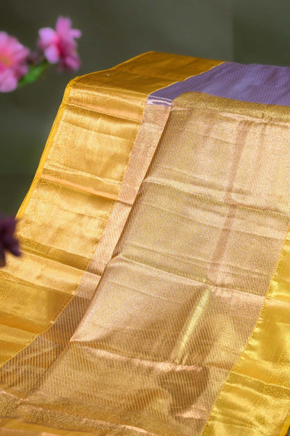 Gold Kanchipuram Saree - Shop Vastram