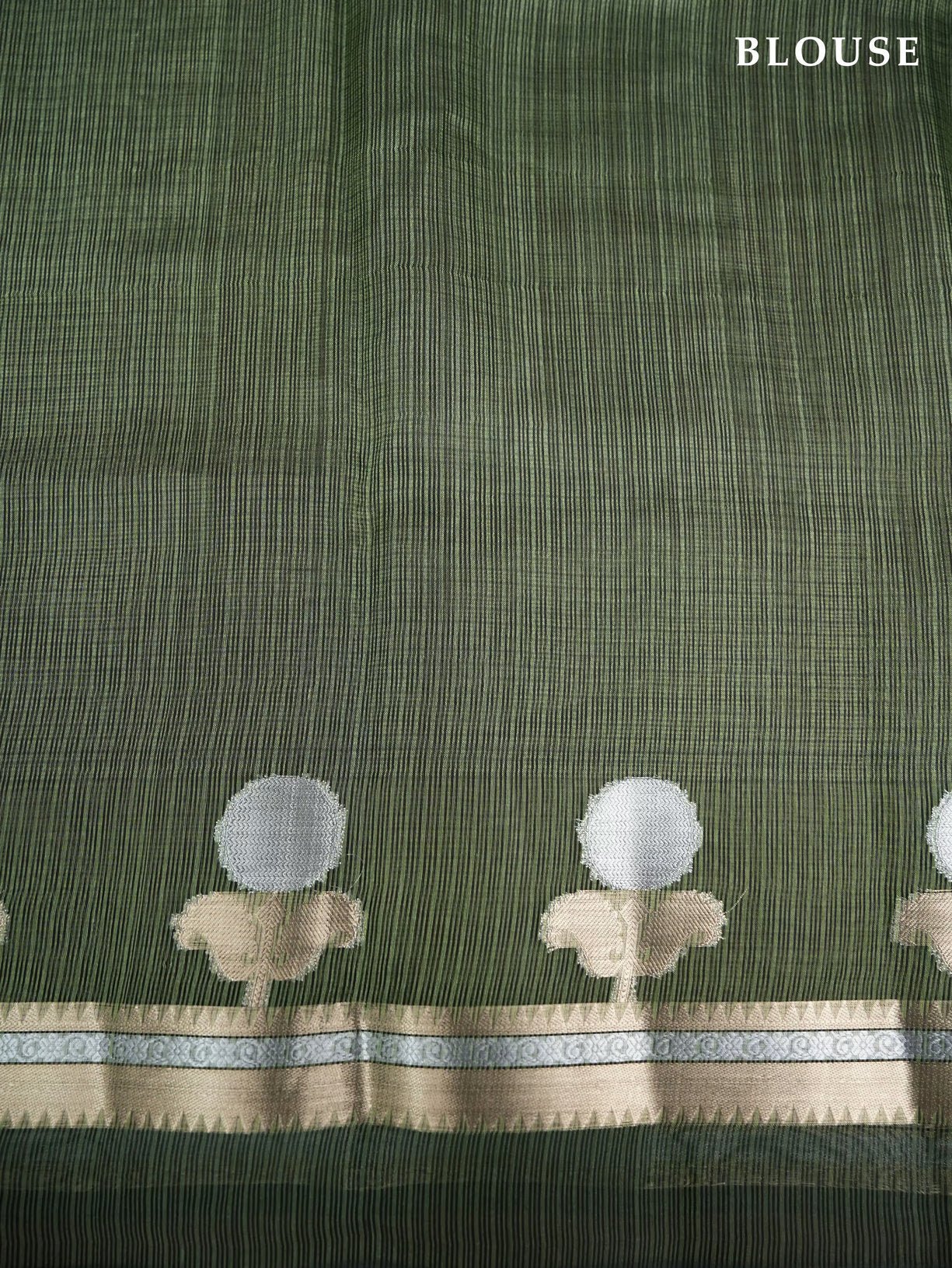 Green Color Silk Kota Saree - Shop Vastram