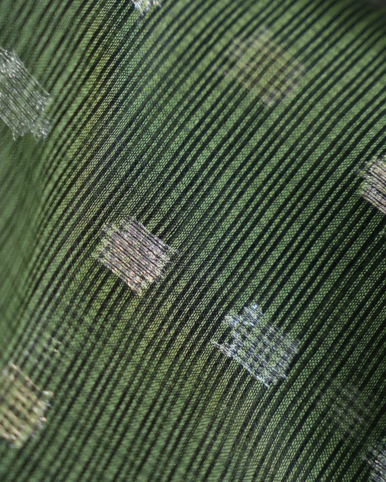 Green Color Silk Kota Saree - Shop Vastram