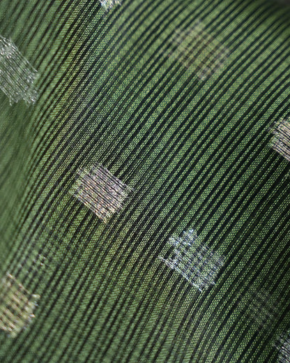 Green Color Silk Kota Saree - Shop Vastram