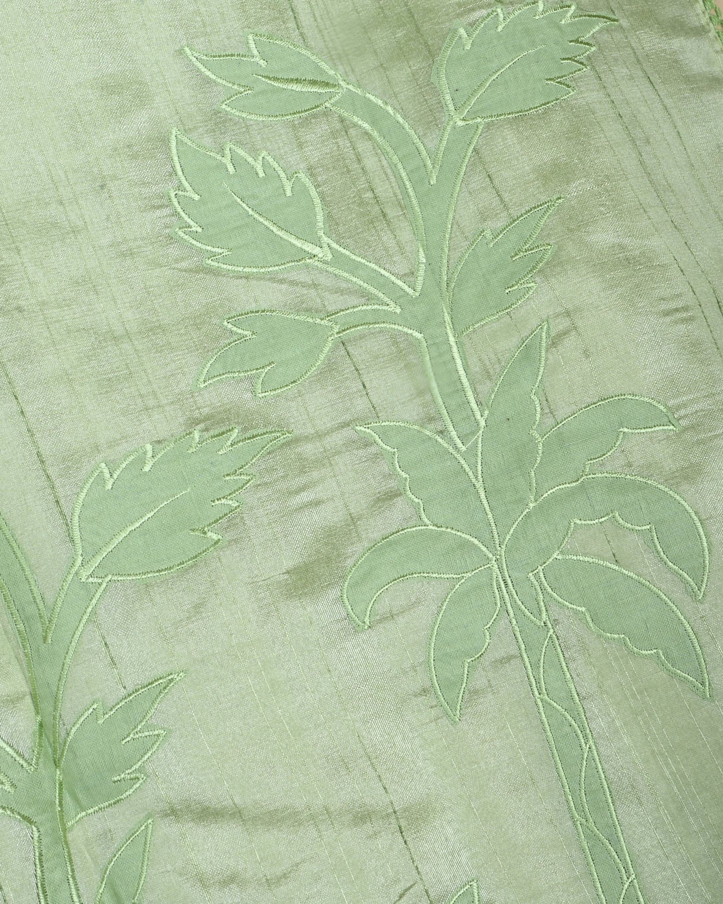 Green Color Silk Saree - Shop Vastram