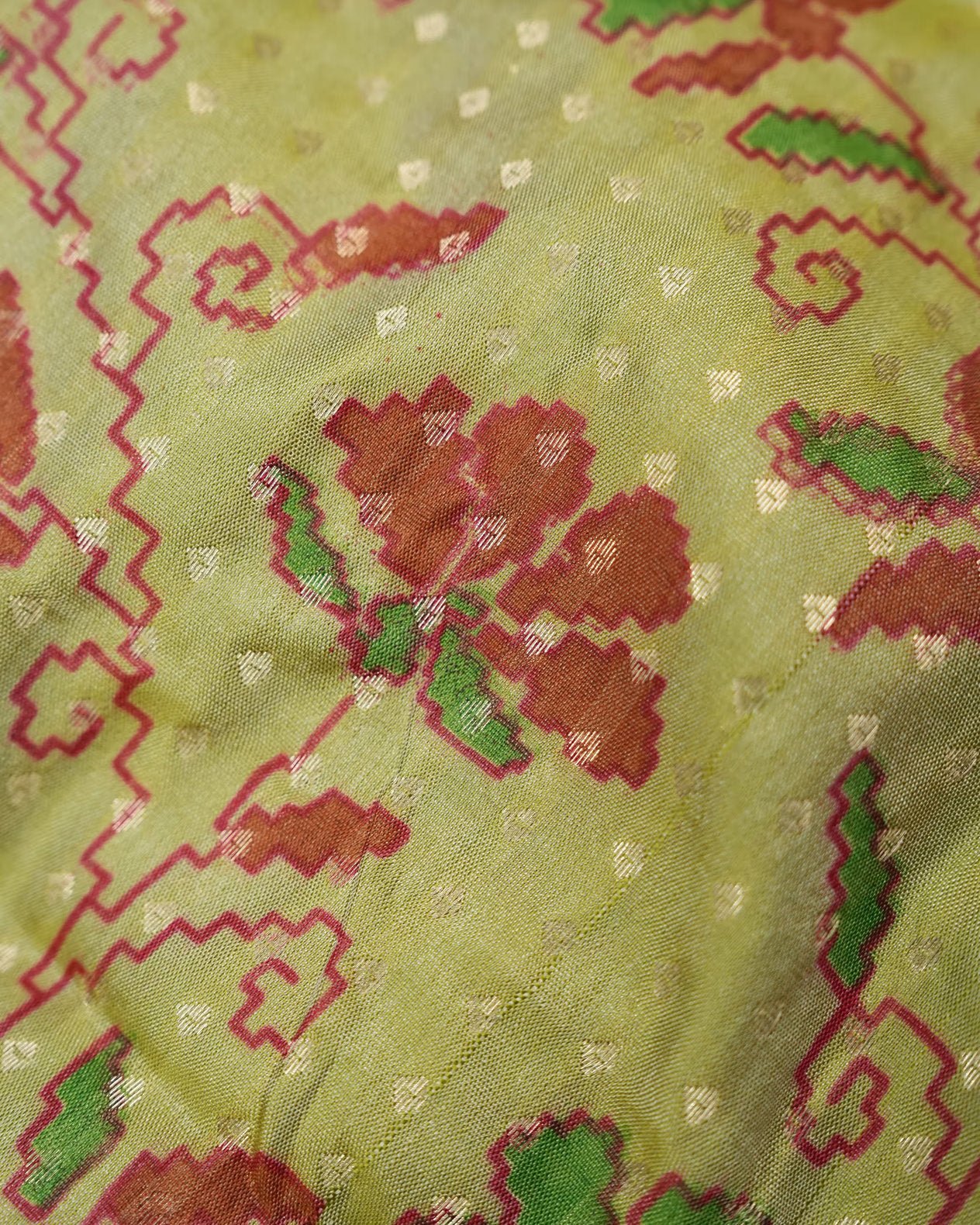 Green Color Silk Saree - Shop Vastram