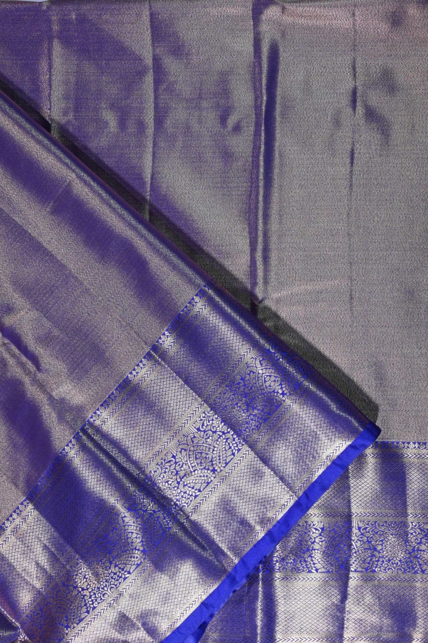 Green Kanchipuram Saree - Shop Vastram