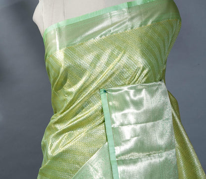 Green Kanchipuram Saree - Shop Vastram