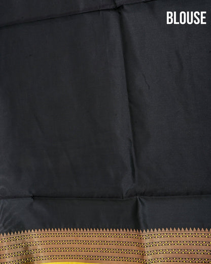 Green Silk Banarsi Saree - Shop Vastram