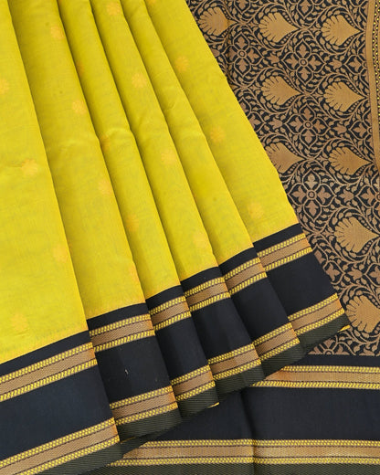Green Silk Banarsi Saree - Shop Vastram