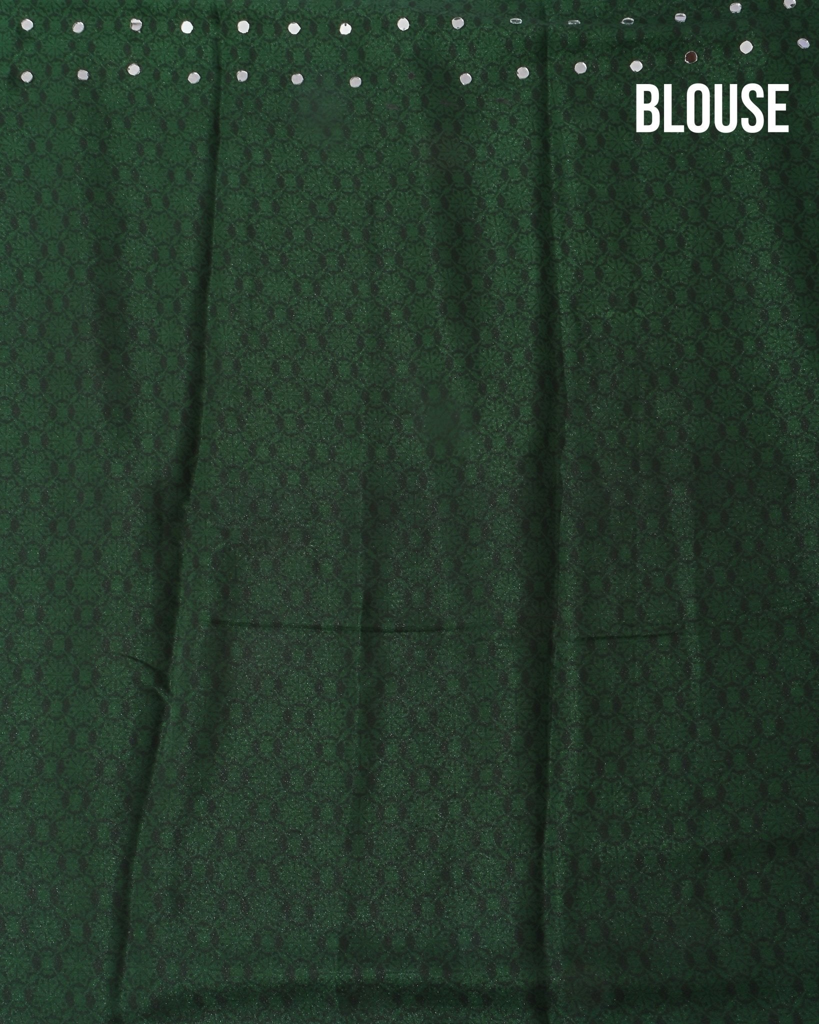 Green Silk Printed Saree - Shop Vastram