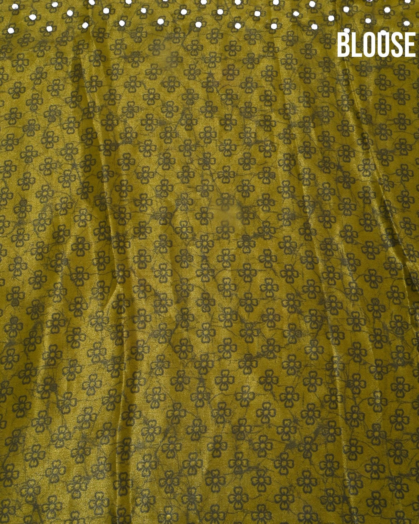 Green Silk Printed Saree - Shop Vastram