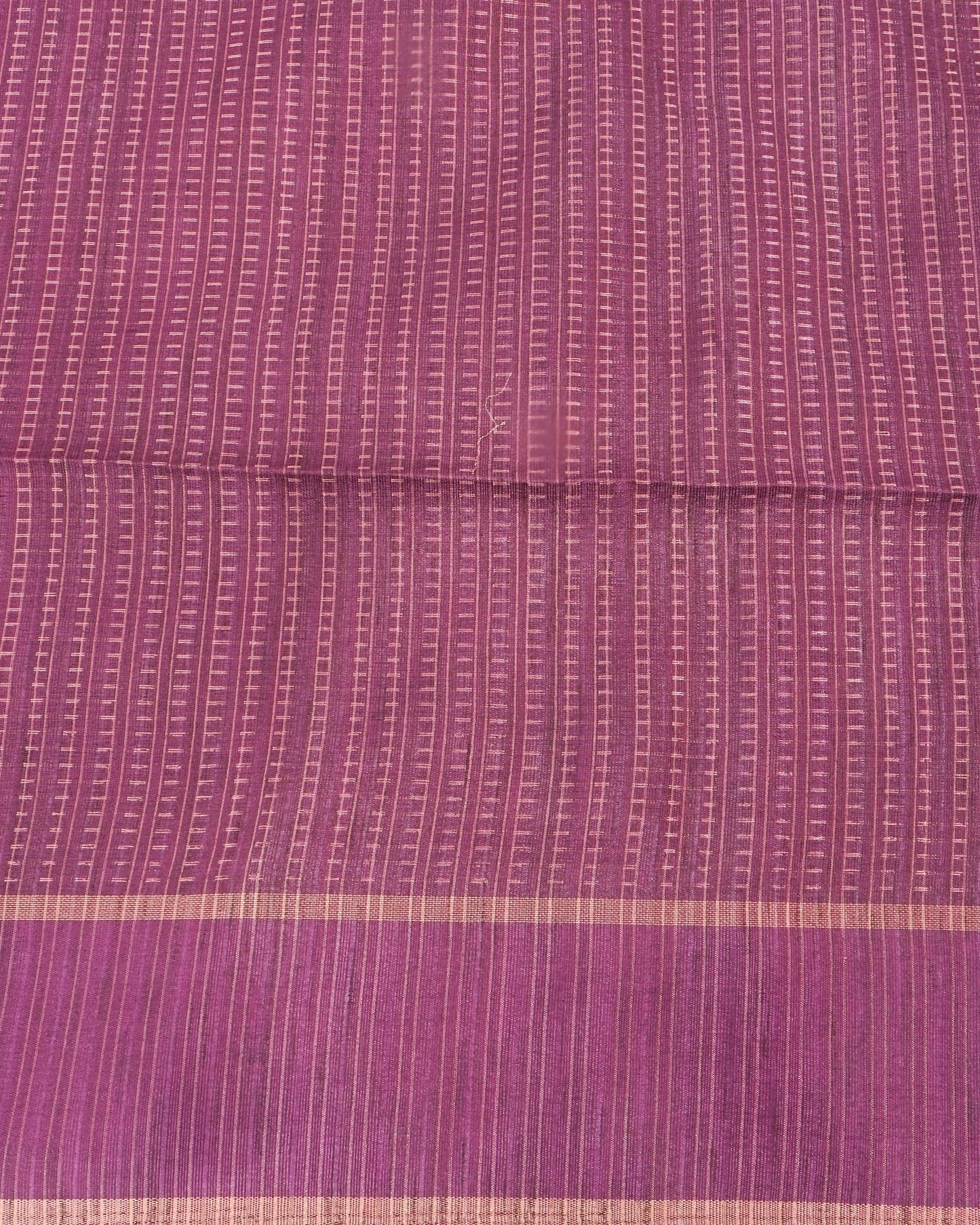 Green Tusser Banarsi Saree - Shop Vastram
