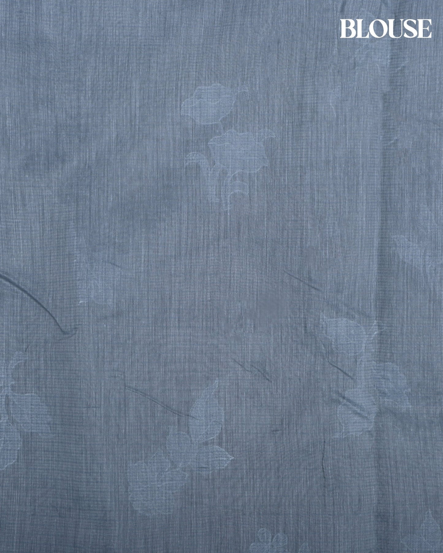 Grey Color Silk Kota Saree - Shop Vastram