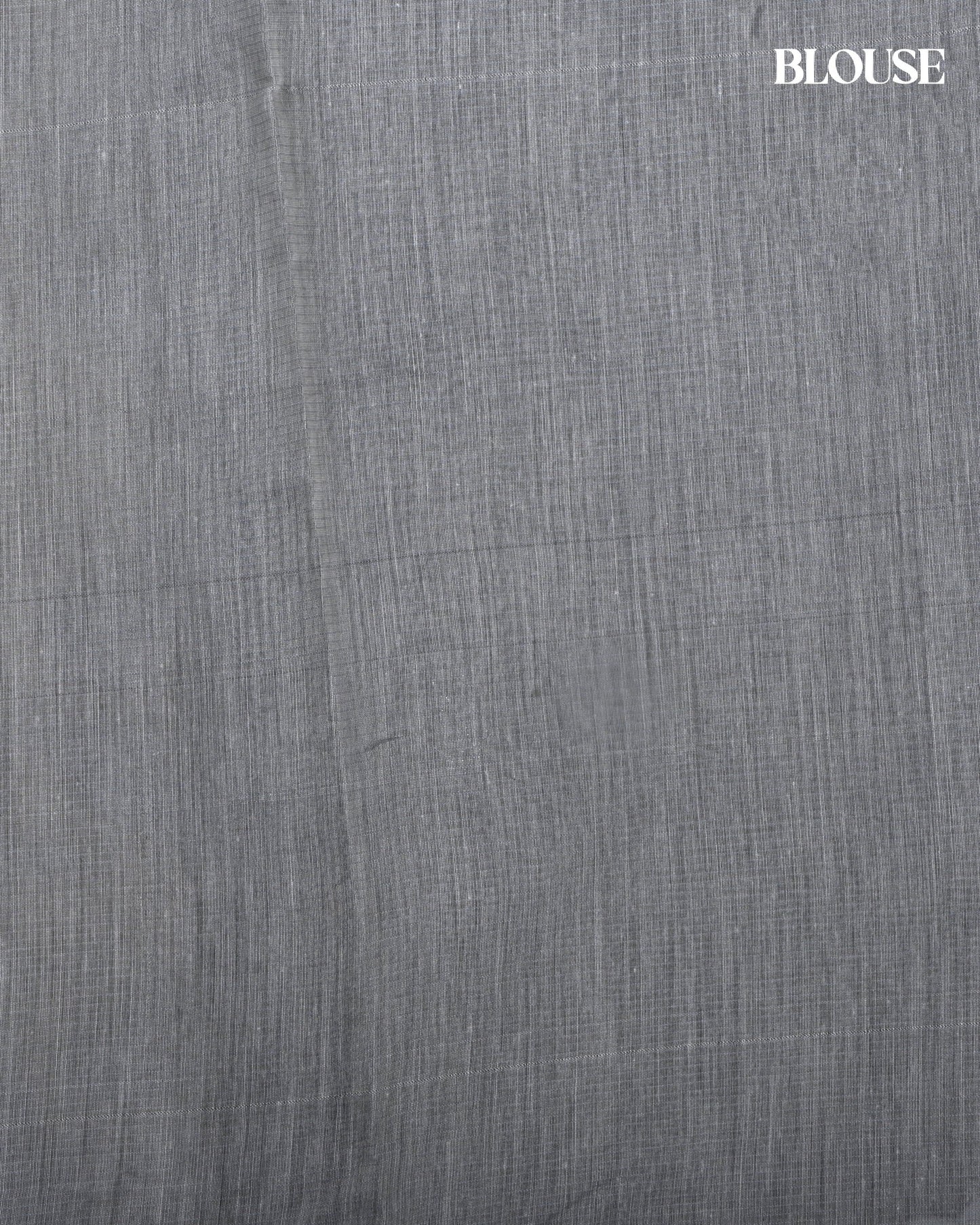 Grey Color Silk Kota Saree - Shop Vastram