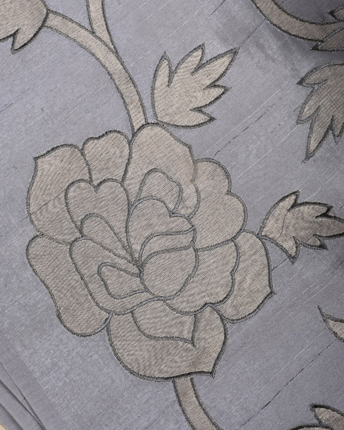 Grey Color Silk Saree - Shop Vastram