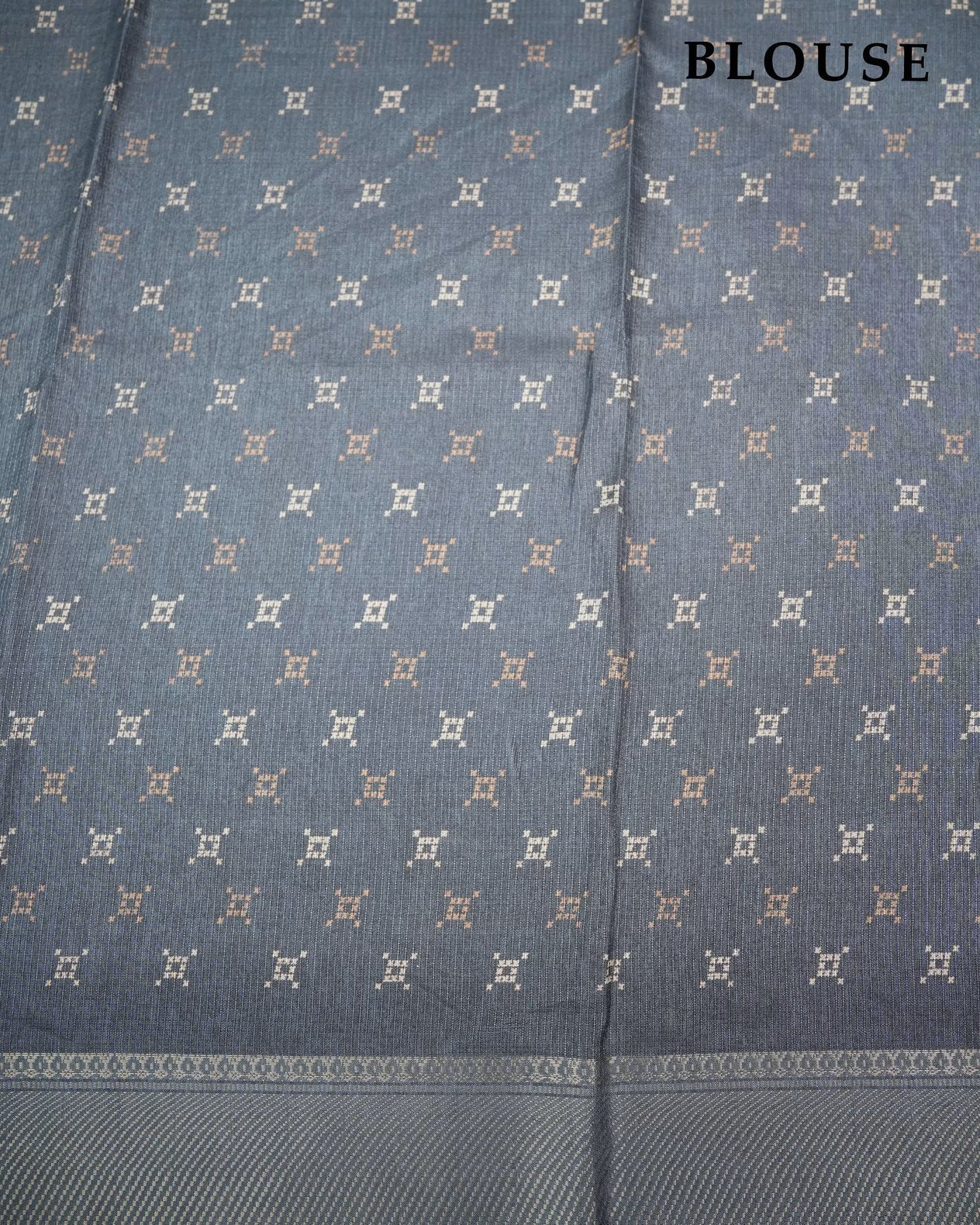 Grey Color Silk Saree - Shop Vastram