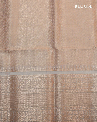 Grey color Silk Saree - Shop Vastram