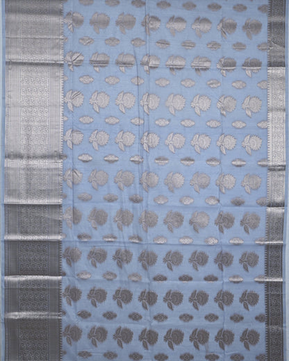 Grey color Silk Saree - Shop Vastram