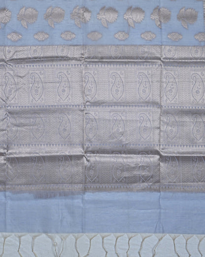 Grey color Silk Saree - Shop Vastram