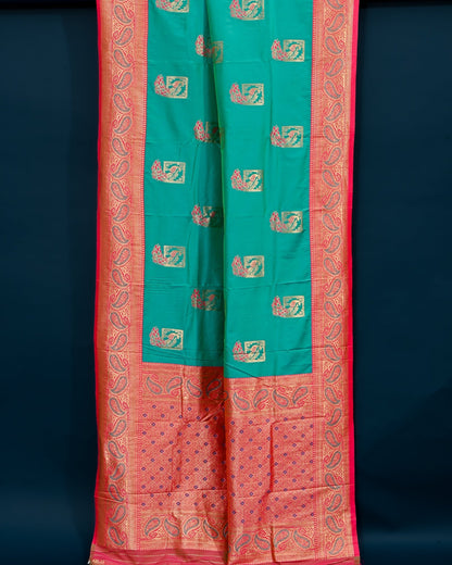 Purple Kanchi Silk Saree - Shop Vastram