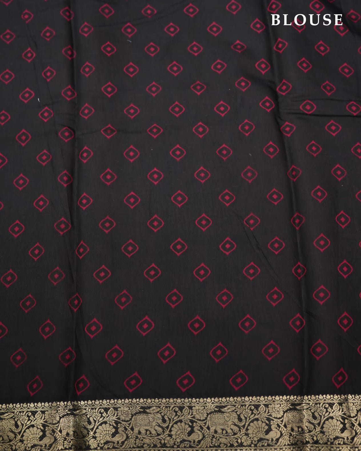 Maroon Color Silk Saree - Shop Vastram