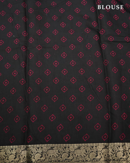 Maroon Color Silk Saree - Shop Vastram