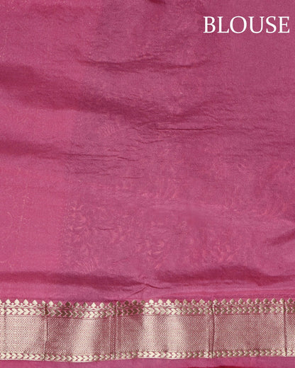 Maroon Color Silk Saree - Shop Vastram