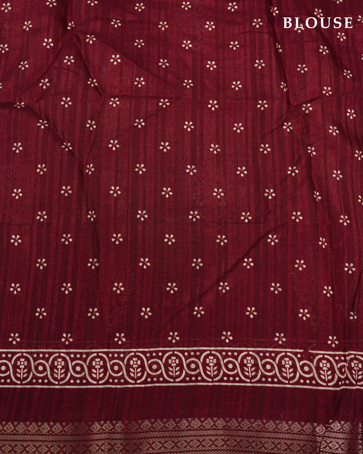 Maroon Color Silk Saree - Shop Vastram