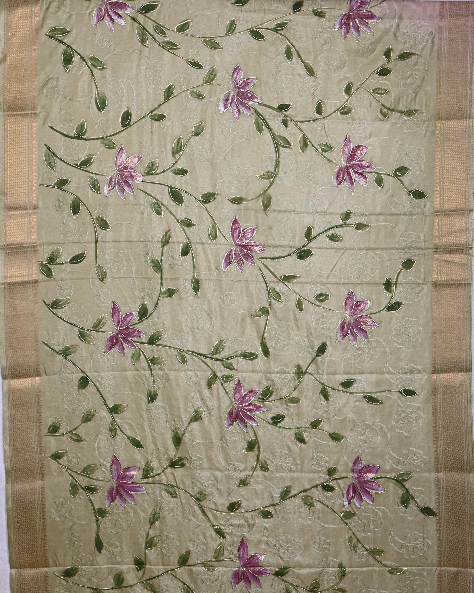 Multi color Silk Saree - Shop Vastram