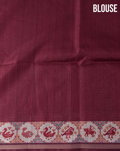 Multi Colour Silk Printed Saree - Shop Vastram