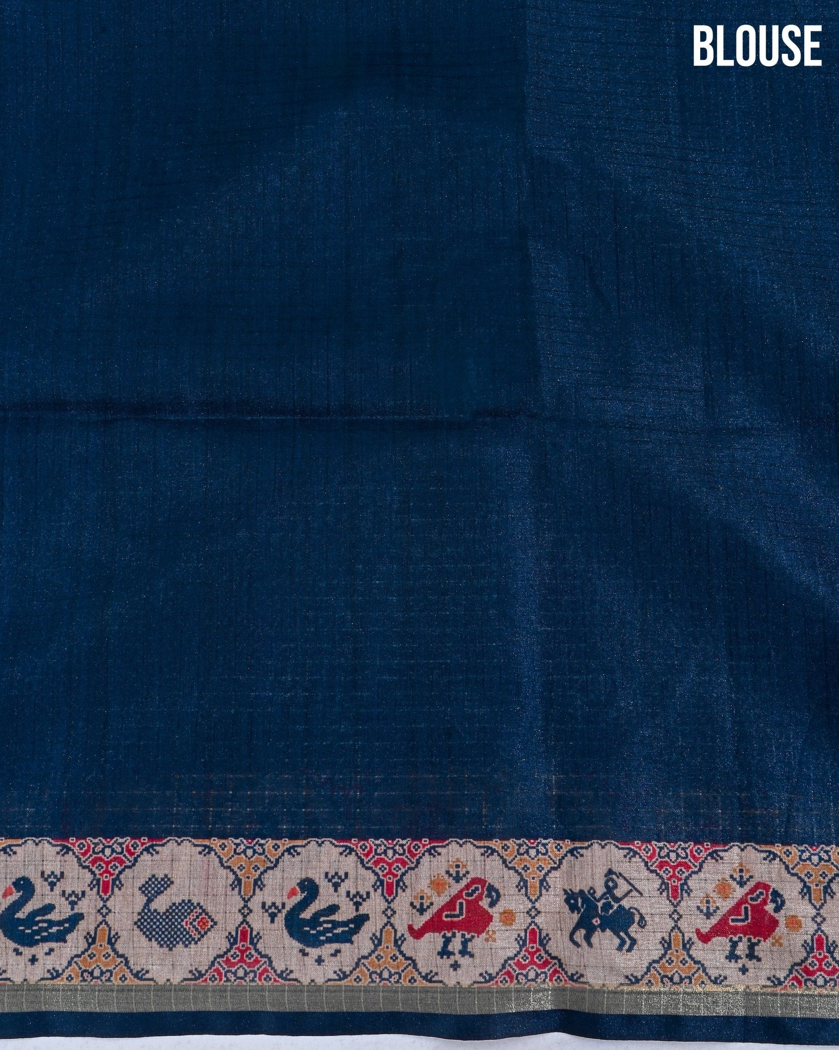 Multi Colour Silk Printed Saree - Shop Vastram