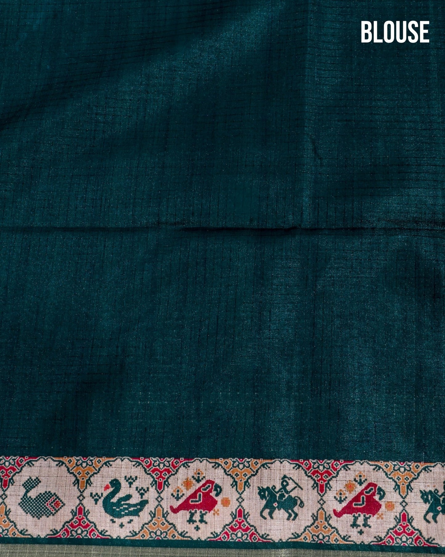 Multi Colour Silk Printed Saree - Shop Vastram