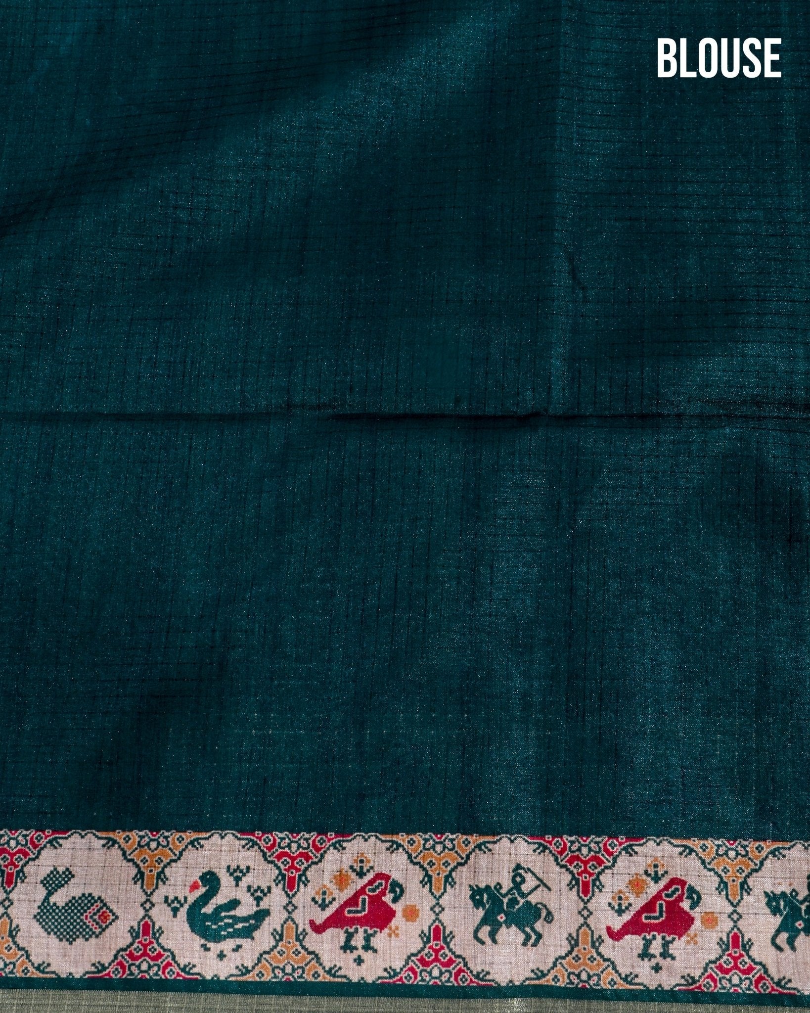 Multi Colour Silk Printed Saree - Shop Vastram